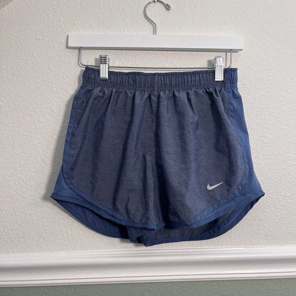 Nike Blue Athletic Shorts Lightweight Breathable